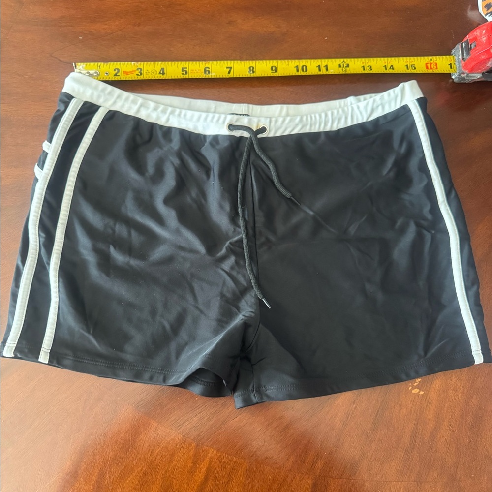 Men's Black Swim Shorts